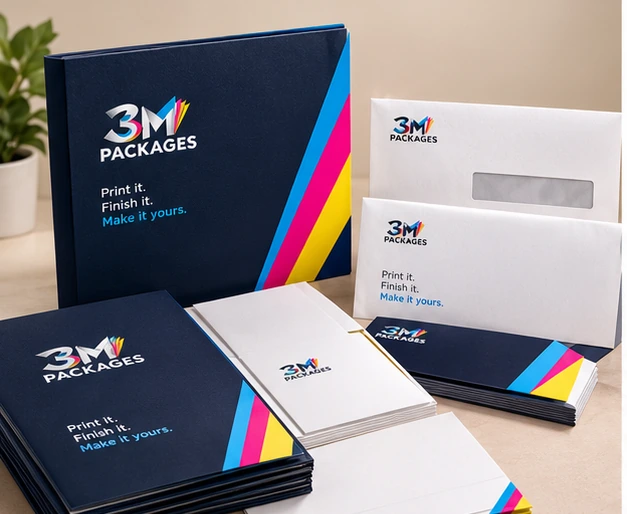 Envelopes & Files printed by 3M Packages