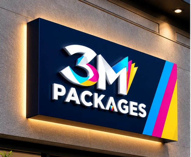 Signage & Awards printed by 3M Packages
